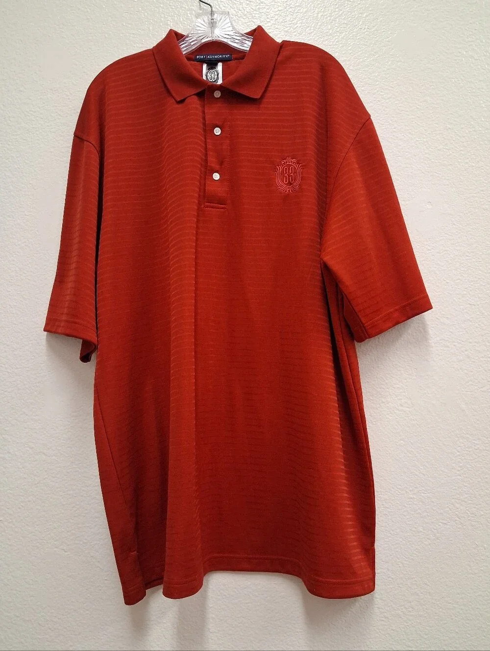 Disney Club 33 Men's 2XL Red Polo Shirt